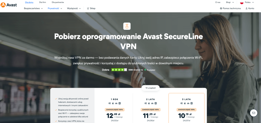 avast secureline VPN