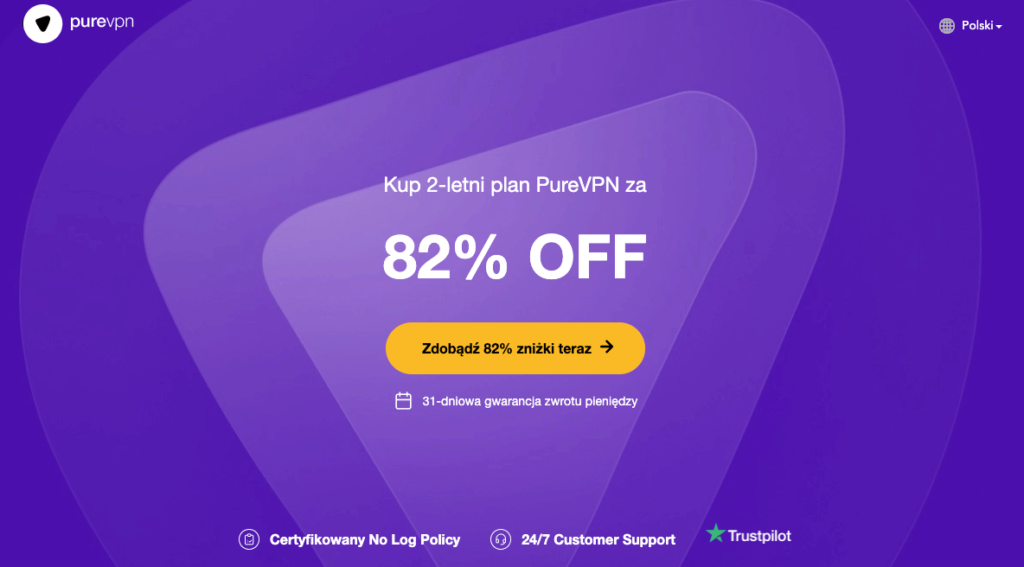 usługa VPN pureVPN
