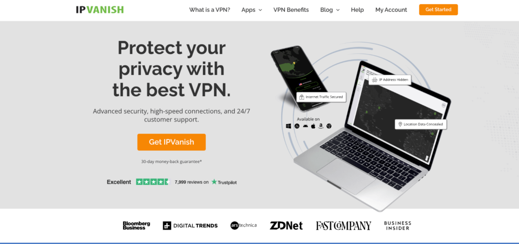 VPN program IPvanish